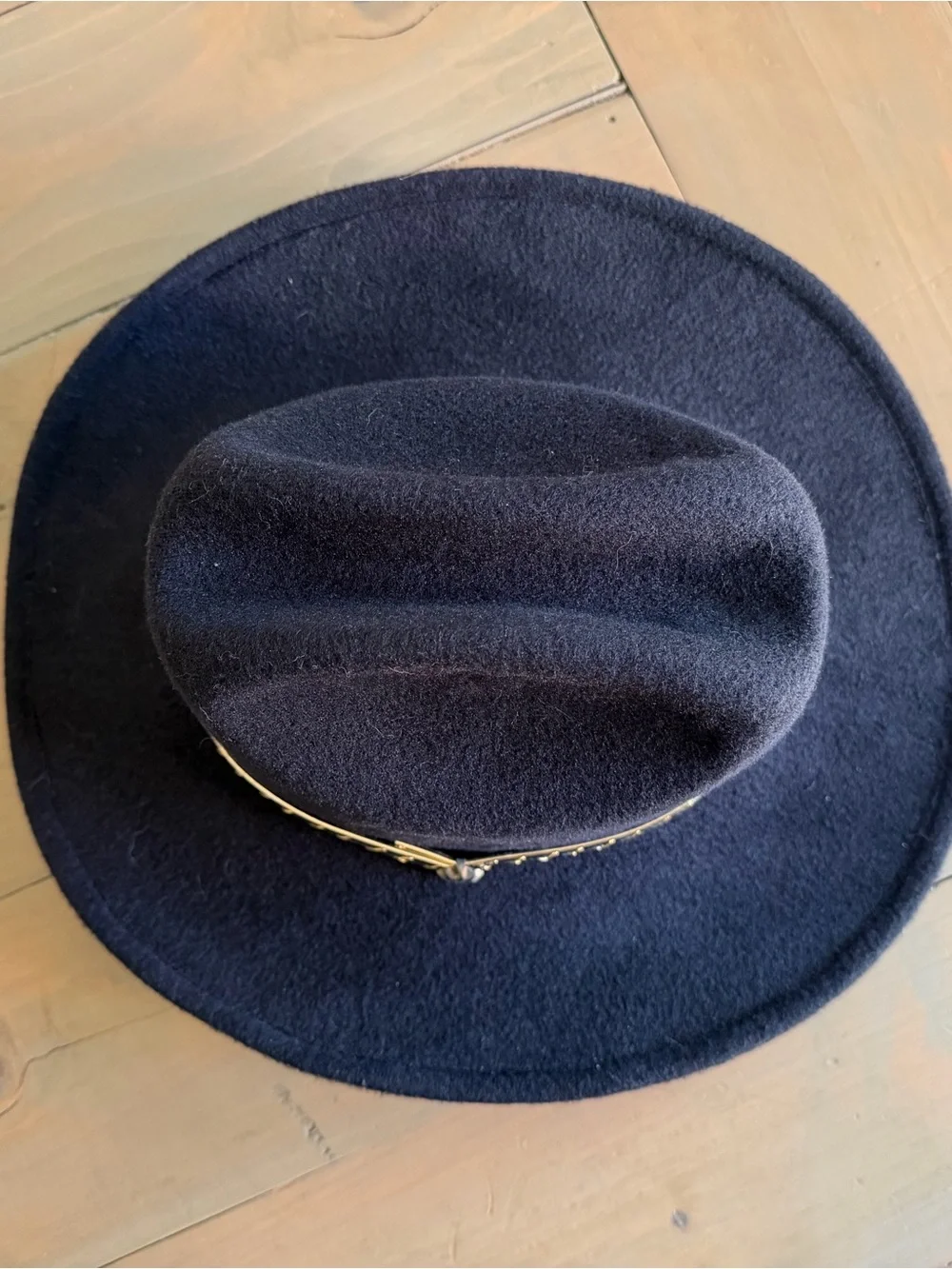 Youth Ramirez Hats Black Wool Felt Western Cowboy Hat Size 6.5 52 cm